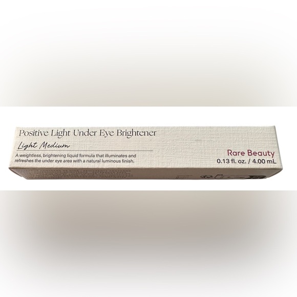 NIB RARE BEAUTY POSITIVE LIGHT Eclaircissant Contour Des Yeux Light Medium 4ml - Picture 2 of 7